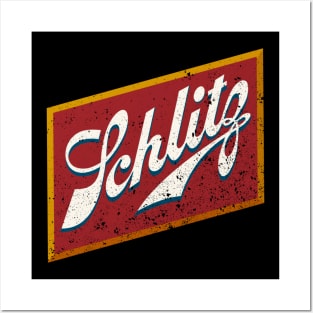 schlitz beer Posters and Art